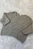 Hygge Boucle Slouch Knit Oatmeal /20 -